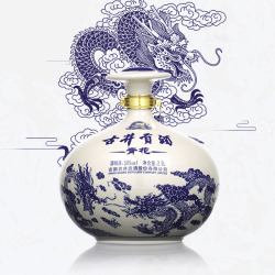 古井贡酒 青花大坛 浓香型白酒 50度 2.5L*1坛 坛装 口粮酒