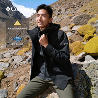 Columbia 三合一男款外套26秋冬户外700蓬羽绒内胆金点热能冲锋衣XE0098 010 L