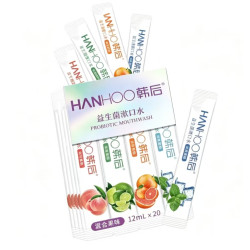 韩后 益生菌漱口水 便携式持久清新去异味一次性 20条/一盒装