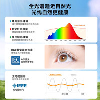雷士 照明 全光谱护眼 吸顶灯 A【健康光】48W圆卧室灯