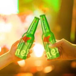 喜力 啤酒经典铝罐330ml*12瓶 绿瓶 麦香浓郁 非原箱