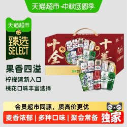 1664凯旋 1664啤酒十全十美礼盒500ml*10罐嘉士伯乌苏乐堡中秋送礼
