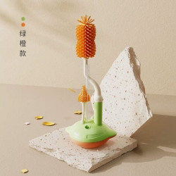 欢好 硅胶便携奶瓶刷宝宝婴儿专用清洗刷沥水杆收纳盒套装旅行清洁刷