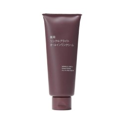 無印良品 MUJI 无印良品 药用抗皱亮白多效合一面霜 150g正品