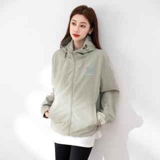 班尼路 外套女春秋青少年时尚百搭连帽上衣服户外休闲运动登山服女式夹克