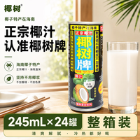 椰树 椰汁 245ml*24听