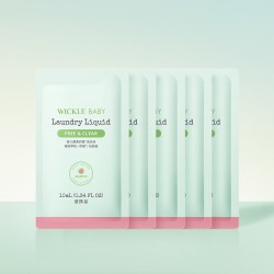 WICKLE 婴儿酵素洗衣液儿童新生宝宝抑菌清洗液番石榴10ml