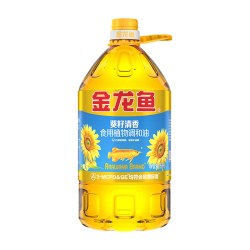 金龙鱼 葵籽清香型 食用植物调和油 5L/桶