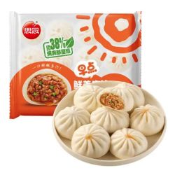 思念 早点鲜美肉馅老面小笼包400g