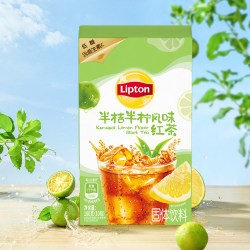 立顿 冷泡水果茶柠檬白桃乌龙茉莉半桔半柠茶包果茶饮品下午茶冲饮