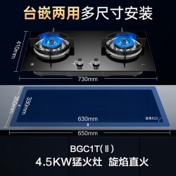 樱花卫厨 卫厨 卫厨 B9210燃气灶双灶煤气灶家用天然气液化气灶台猛火