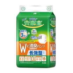 安顾宜 进口成人拉拉裤夜用透气抑菌除臭纸尿裤大码16片