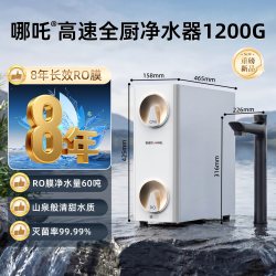 安吉尔 哪吒高速净水器ro反渗透净水机家用厨房自来水过滤器1400G
