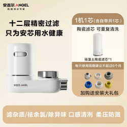 安吉尔 净水器水龙头过滤器家用自来水滤水器直饮前置超滤厨房通用