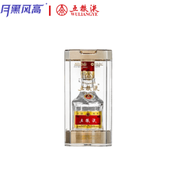 五粮液 普五八代浓香型白酒52度50ml单瓶官方授权无礼袋月黑专享