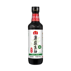 海天 薄盐生抽605g*2瓶减盐不减鲜家用凉拌点蘸炒菜调味