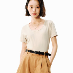 网易严选 女士圆领T恤 4057003
