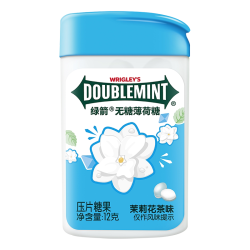 绿箭 无糖薄荷糖约20粒劲酷薄荷糖糖果休闲小吃