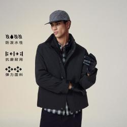 杰克琼斯 AT系列 时尚夹克 宽松连帽夹克 防水