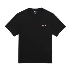 FILA 26夏新款正品斐乐短袖T恤男女情侣圆领刺绣透气宽松休闲潮流百搭