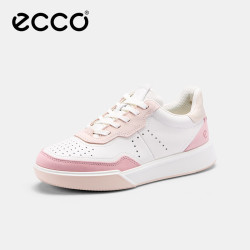 ecco 休闲鞋女 时尚百搭平底鞋简约球鞋板鞋休闲运动鞋