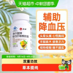 仁和药业 仁和海中堂牌银杏叶葛根胶囊养肝降血压男性女性中老年官方正品