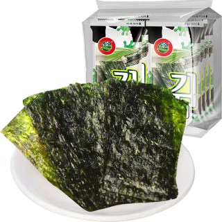 88VIP：乐豪小苔 岩烧海苔片原味2g*8包装即食寿司紫菜