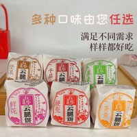 红塔 云南云腿白饼特产红塔千层云腿月饼小火腿月饼传统老式点心