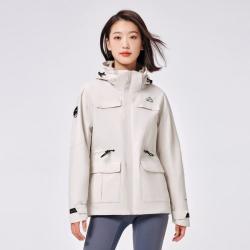 伯希和 户外冲锋衣女三合一可拆卸抓绒保暖防风防水连帽登山服工装外套女