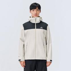伯希和 户外单层三防冲锋衣男防风防水耐磨连帽登山服透气运动外套男