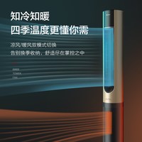格力 塔扇家用冷暖两用大面积塔式电风扇遥控节能轻音落地扇小凉神