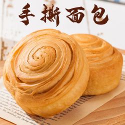 众德食品 手撕面包早餐奶香味软面包吐司代餐大个一整箱批发特价休闲小零食