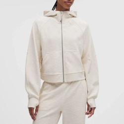 lululemon Scuba 女款轻量简约时尚全拉链连帽衫