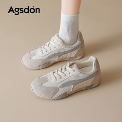 奥古狮登 芭蕾德训鞋女2026新款秋季百搭轻便阿甘鞋软底运动休闲鞋