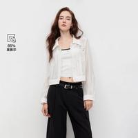 ONLY 秋季含莱赛尔短款工装上衣正肩外套女