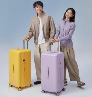 卡拉羊 防刮抗摔魔方体拉杆旅行箱CX8138   26英寸