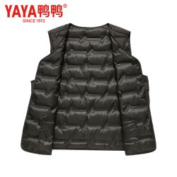 鸭鸭羽绒服 鸭鸭2025新款羽绒马甲90绒女外套内搭坎肩保暖