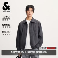 杰克琼斯 杰克·琼斯男装夹克外套清爽透气防晒简约休闲潮翻领宽松2262SP001