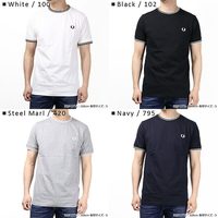 FRED PERRY M1588 月桂花环圆领 男士T恤