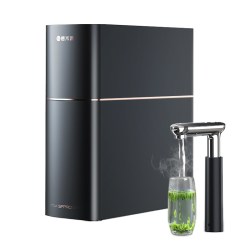 碧水源 黑骑士厨下净水器家用纳滤直饮净热一体机P600