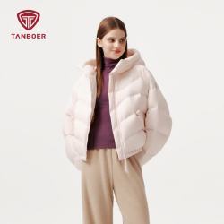 坦博尔 行云系列 短款面包羽绒服女TB5530388A