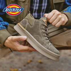 Dickies 板鞋2026春季新款中帮工装鞋户外复古休闲时尚潮鞋