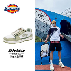 Dickies 板鞋时尚情侣运动鞋低帮休闲鞋男潮鞋春季男欧若风穿搭