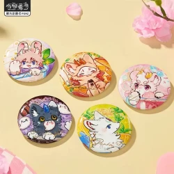非人哉 有兽焉马口铁徽章/透卡