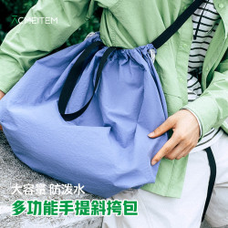 ACME ITEM ACMEITEM爱棵米斜挎防水布包女款户外包斜挎运动健身房包男款绿色