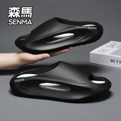 森马 SENMA/森马拖鞋男夏季新款爆款男士网红大码潮流厚底室外耐磨拖鞋