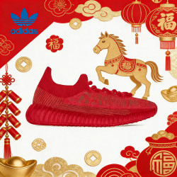 adidas YEEZY350CMPCT椰子本命年GW6945UK5码38码