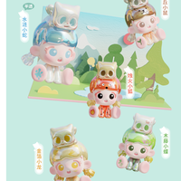 (本本)倒倒动物派对系列萌粒潮玩盲盒可爱摆件手办