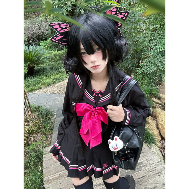 叁一JK工作室原创jk制服套装秋冬日系收腰水手服学院风