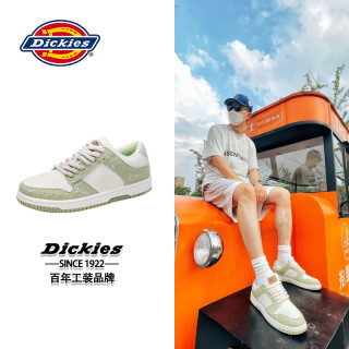Dickies 板鞋男士休闲鞋透气运动鞋男款低帮印花春季男鞋百搭鞋子